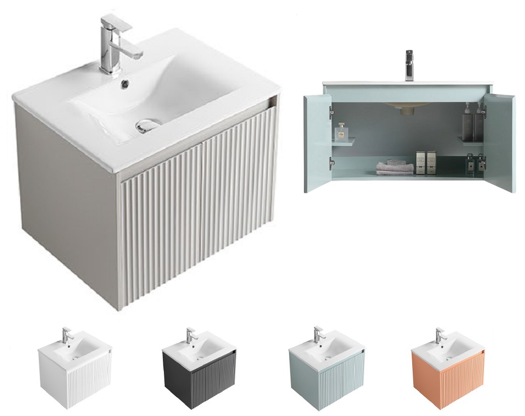 600mm PVC Vanity Cabinet COVE 6046101